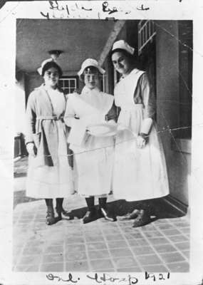 Nurses, Ontario Hospital Whitby, 1921