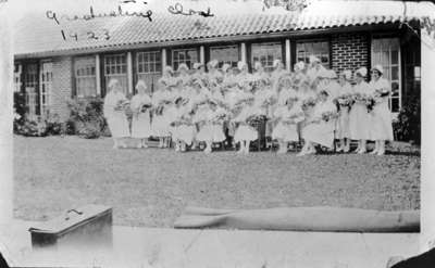 Graduating Nurses, Ontario Hospital Whitby, 1927