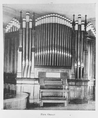 Ontario Ladies College Pipe Organ, 1906