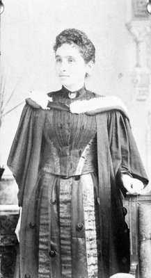 Miss Nettie Burkholder, c.1885