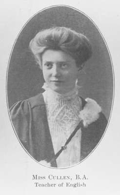 Miss Cullen, 1906