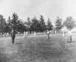 Tennis and Croquet at Ontario Ladies College, 1906