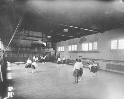 Ontario Ladies' College Gymnasium, c.1920