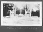 Ontario Ladies' College Gates, 1924