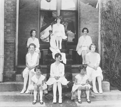 Ontario Ladies' College May Queen and Attendants