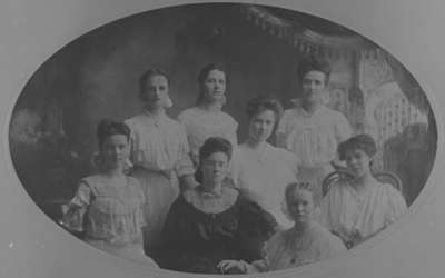 Literary Society, Ontario Ladies' College, 1905