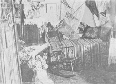 Student Room at Ontario Ladies' College, 1905