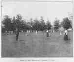 Tennis and Croquet at Ontario Ladies' College, 1906