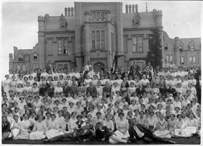 Delegates at Summer Missionary Conference at Ontario Ladies' College, July 1913