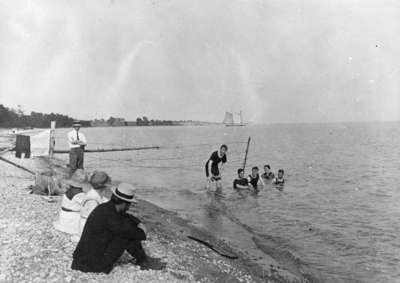 Picnic at Corbett's Point, July 1913