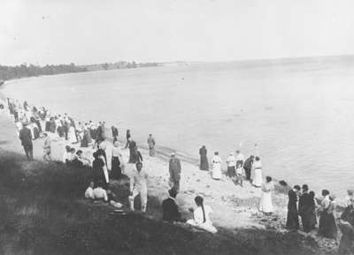 Picnic at Corbett's Point, July 1913