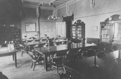 Study Hall at Ontario Ladies' College, c.1930