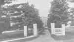 Entrance Gates, Ontario Ladies' College, c.1905