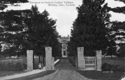 Ontario Ladies' College Gates, c.1908