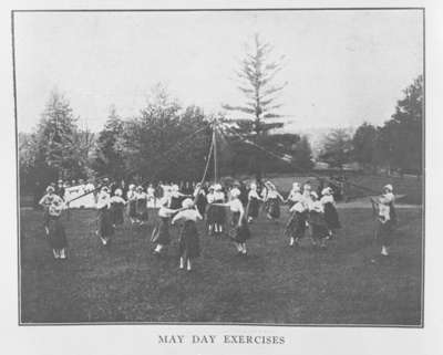 Ontario Ladies' College May Pole Dance, May 1913