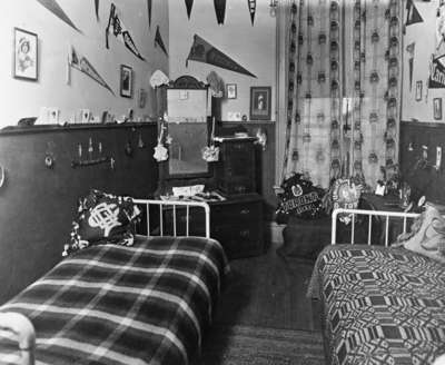 Student Room at Ontario Ladies' College, 1914