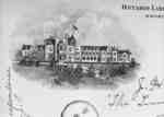 Lithograph of Ontario Ladies' College, 1895