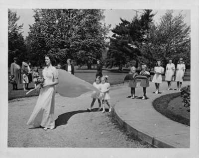 Ontario Ladies' College May Queen, May 1945