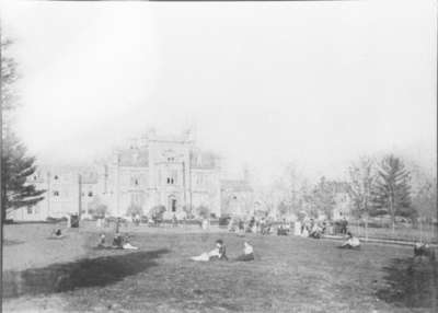 Front View of Ontario Ladies' College, c.1885