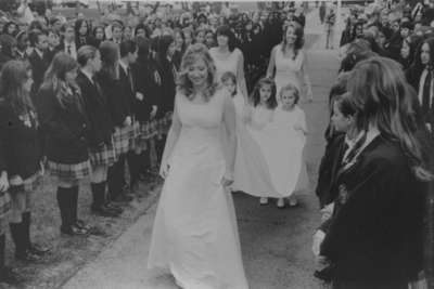 Centennial May Court Procession at Trafalgar Castle School, May 12, 2007