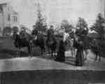 Riding Class at Ontario Ladies' College, 1893