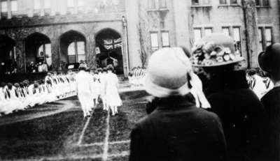 May Court Festival at Ontario Ladies' College, May 1925