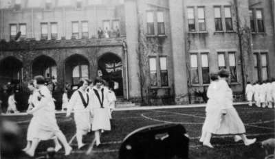 May Court Festival at Ontario Ladies' College, May 1925