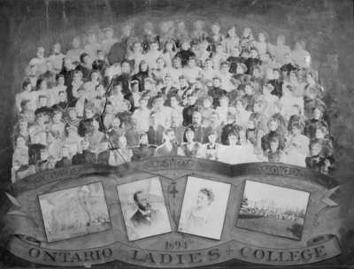 Students of Ontario Ladies' College, 1894