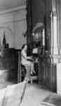 A Student Playing the Organ at Ontario Ladies' College, c.1940