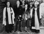 The Greenwood Family at All Saints Church, September 4, 1938