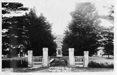 Ontario Ladies' College Gates, c.1920