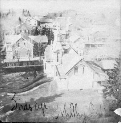 Whitby looking west from steeple of All Saints' Anglican Church, c.1900