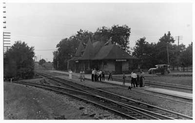 Whitby Junction Station, August 1935