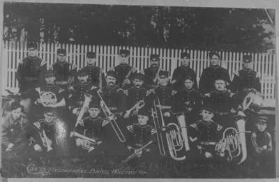 34th Regiment Band at Niagara-on-the-Lake Camp, June 14, 1905