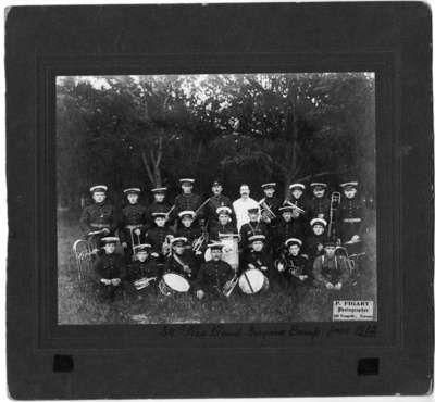 34th Regiment Band at Niagara-on-the-Lake Camp, June 1912