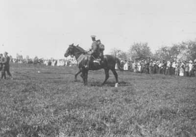 116th Battalion Soldiers at Military Review, 1916