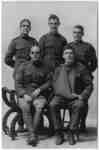 Group of Five Wounded Soldiers, c.1917