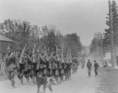 116th Battalion Soldiers, 1916