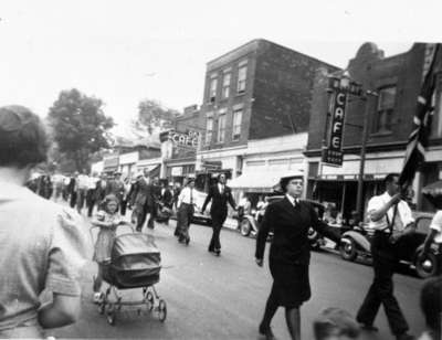 Parade for Civic Reception of Veterans of Second World War, 1946