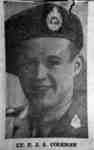 Portrait Photograph of Lieutenant Frederick John Arthur Coleman, c.1943