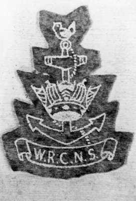 Photo of WOMEN’S ROYAL CANADIAN NAVAL SERVICE (W.R.C.N.S.) crest