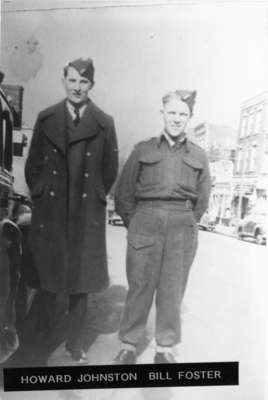 Photo of Howard Johnston and Bill Foster