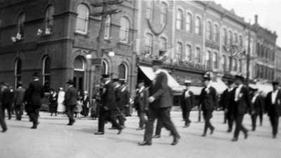 Parade to Cenotaph Dedication, 1924