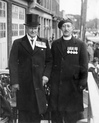 Dr. Herbert A. Bruce and Rev. E. Ralph Adye, 1937