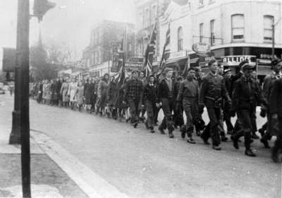 Remembrance Day Parade, November 1942