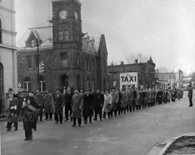 Remembrance Day Parade, November 1947