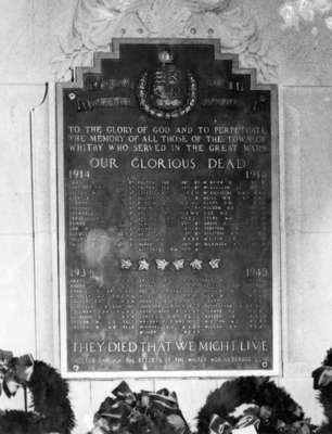 Cenotaph Plaque, 1948