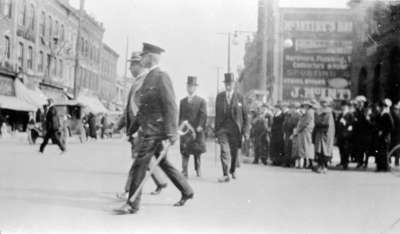 Ceremony for dedication of the cenotaph, 1924