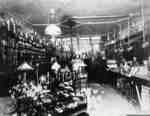 Interior of George M. Rice's Hardware Store, c.1915