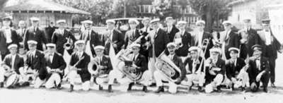 Whitby Citizens' Band at Oshawa, 1924